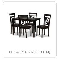 COS-ALLY DINING SET (1+4)